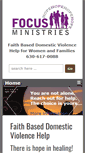 Mobile Screenshot of focusministries1.org